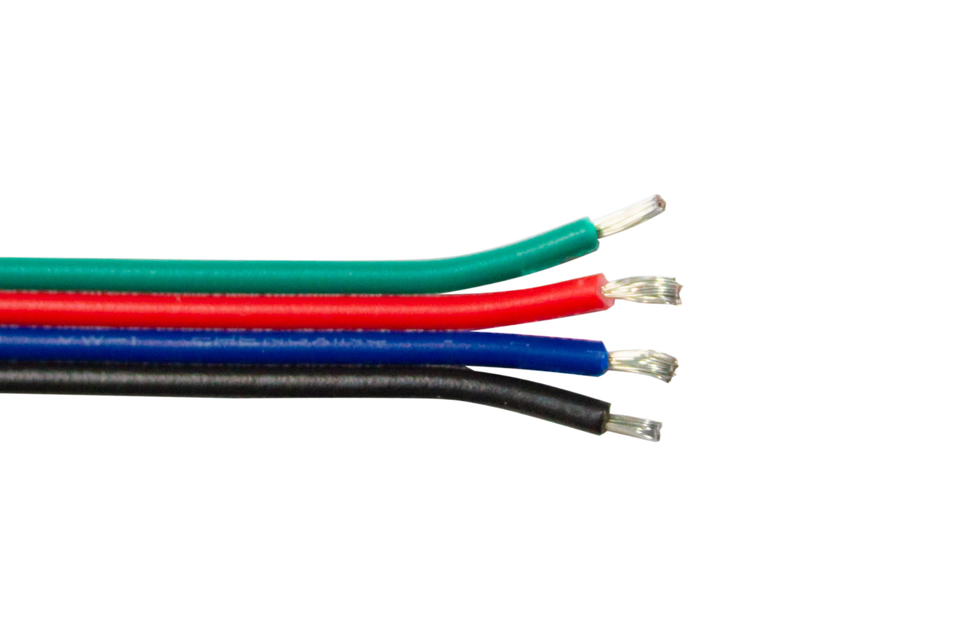 ENERGMiX LED Stripe 1m LED RGB Kabel 4-adrig Verlängerungskabel