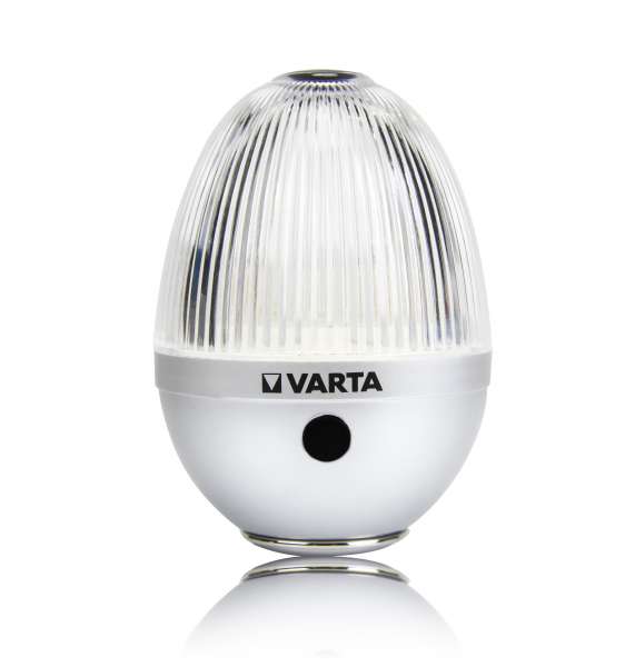 Varta x9 LED Party Lantern batteriebetriebene LED Leuchte, RGB + weiß, leuchtendes Osterei