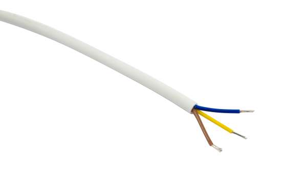 Meterware Kabel 3-adrig für LED-Strip Sauna (107168), Litzenkabel 3 x  0,32 qmm (AWG22)