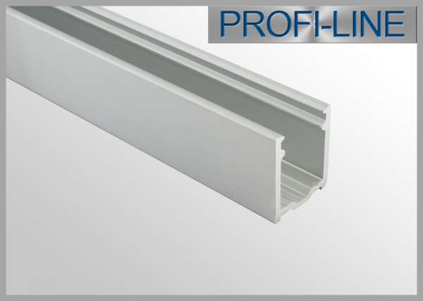 2m Alu-Profil für LED Flex Tube, Silikon-Schlauch 12 x 20 mm (Art.-Nr. 107946)