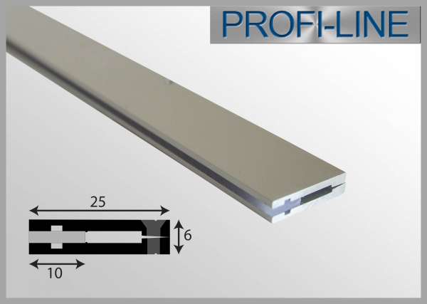 10 cm MUSTER LED Alu-Profil 2m Aluprofil / Deko-Profil für Möbeleinbau  flach SEP-101 für SE-LED-Strips, LED-Profile (Muster), LED ALU-PROFILE