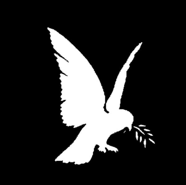 E-Gobo "Dove of Peace" Metallgobo